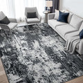 RELEANY Washable 5'x8' Abstract Area Rug by RELEANY