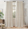 DriftAway 100% Blackout Plaid Curtains 96 Inches Long 2 Panels Navy Blue | 100% by DriftAway