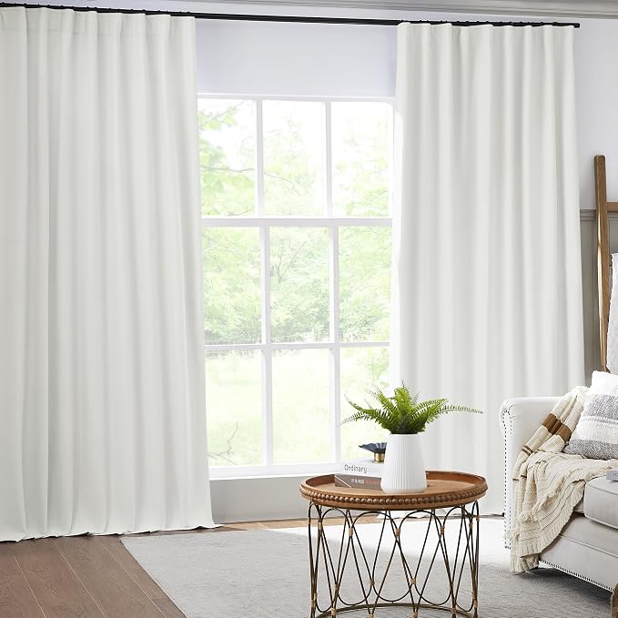 Living Room Curtains for Large Windows Modern Farmhouse Patio Sliding Door - Image 2