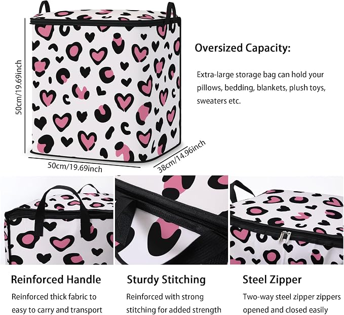 2pcs blanket storage bag for under bed, closet organizers 95L | clothing - Image 3