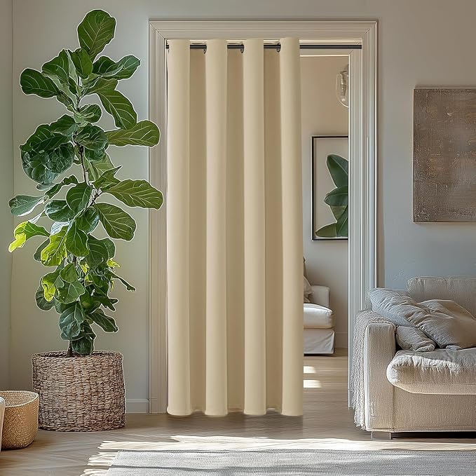 ChrisDowa Blackout Curtains Door Curtain - Image 6