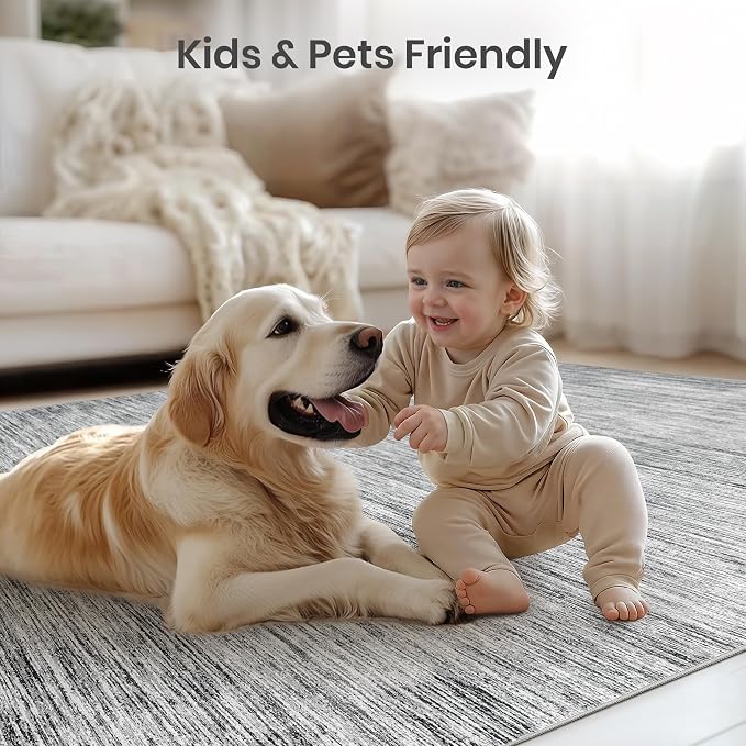 6x9 Area Rugs Non Slip, Large Washable Rugs - Image 9