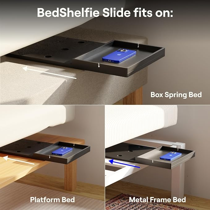 BedShelfie Bedside Shelf for Dorm Room - Image 3