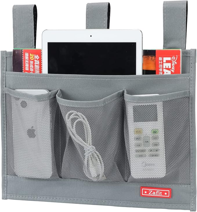 Zafit Hanging Bedside Caddy, Bedside Storage Organizer by ZAFIT