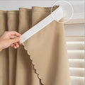 Self Adhesive Curtains, No Drilling Curtains, Easy Installation by gonnrly