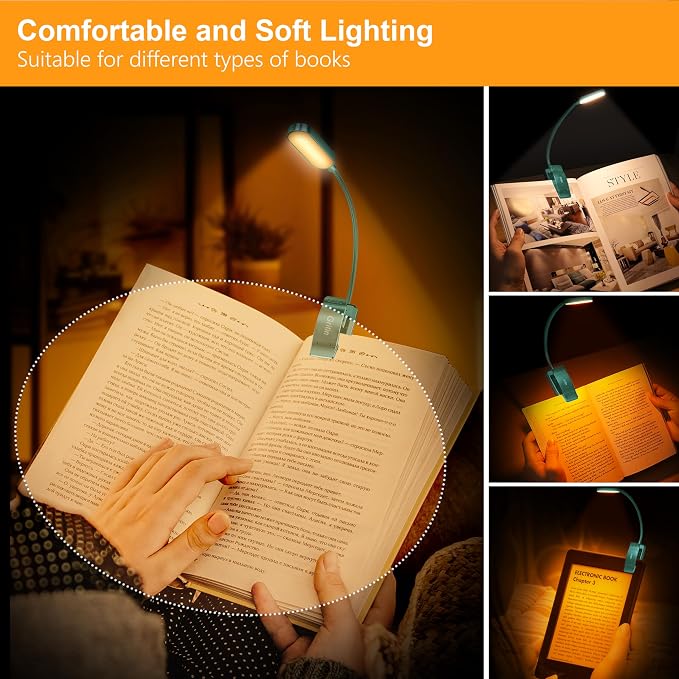 Gritin 16 LED Rechargeable Book Light - Image 4