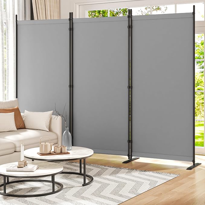 Room Divider 6FT Folding Privacy Screen by Yettsoy