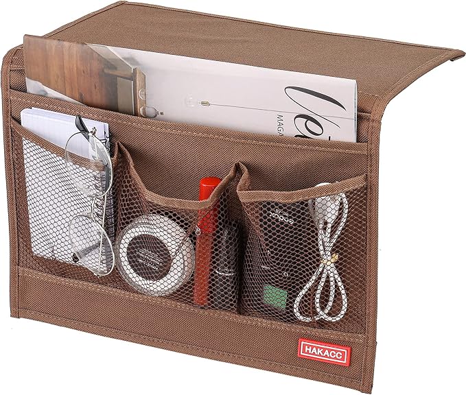HAKACC Bedside Storage Organizer, Remote Control Holder, Bed Pockets | Bedside by HAKACC