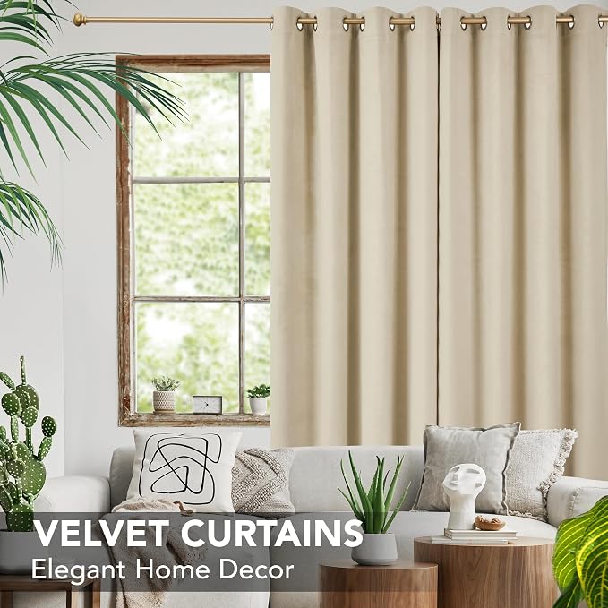 Deconovo 100% Blackout Curtains - Image 2