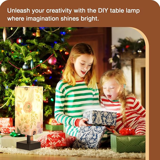aooshine Small Bedside Table Lamp - Image 5