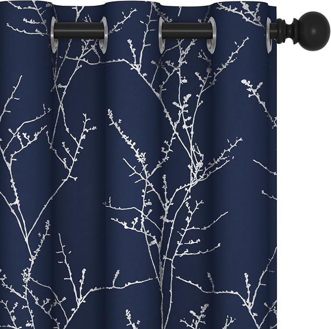 Deconovo Living Room Curtains 72 Inches Long, Thermal Insulated, Room Darkening by Unknown
