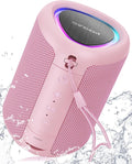 Portable Bluetooth Speaker Valentines Gifts For Him: Powerful Crystal Clear Sound/Romantic Light/IPX5 Waterproof/All Day Playtime/BT 5.3/TWS Paring,Small Wireless Speaker for Outdoor|Travel|Date Night