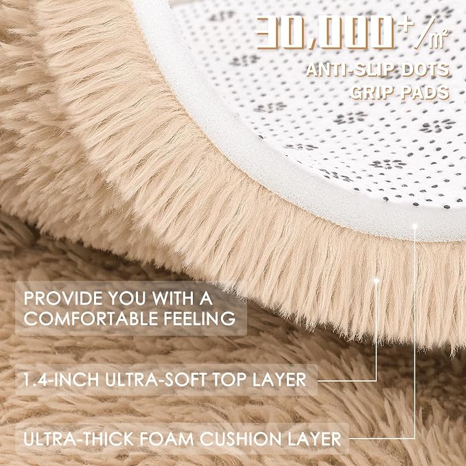 OLANLY 5x10 Machine Washable Large Area Rugs - Image 8