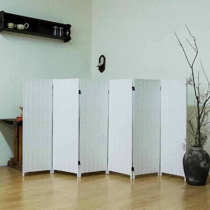 6 Panel Short Room Divider Screen - Image 3