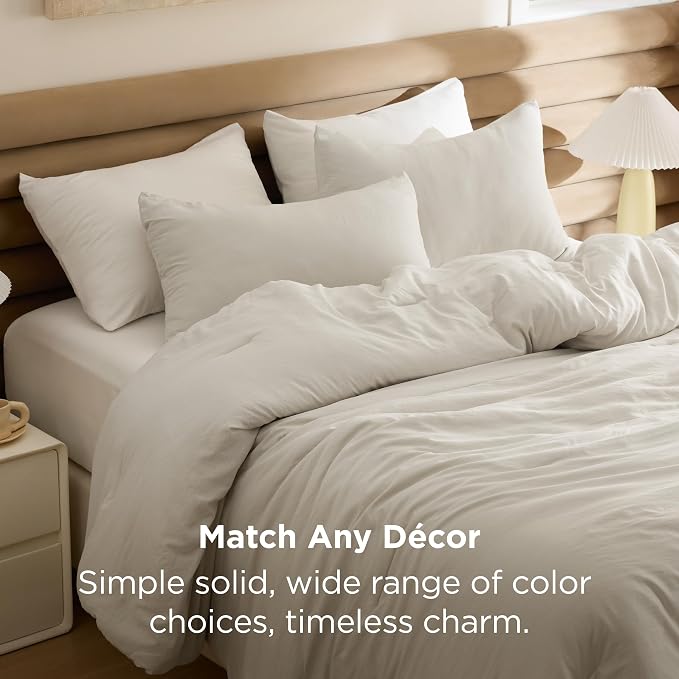 Bedsure Full Comforter Set, 3 Pieces GentleSoft™ Bed Set, 1 Lightweight - Image 4