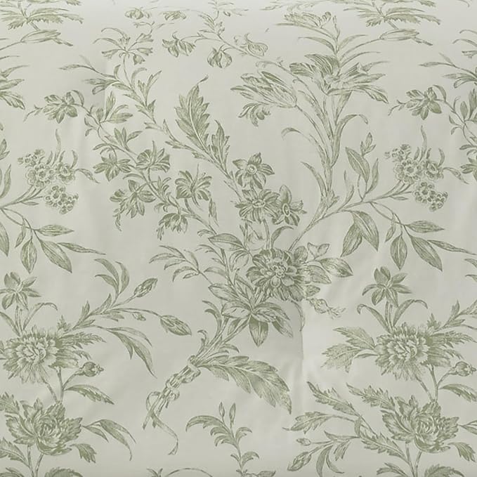 Laura Ashley - King Size Bonus Comforter Set, Reversible Cotton Bedding - Image 6