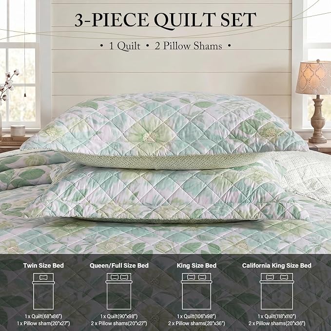 Etwel Lightweight Queen Size Quilt Set - Image 6