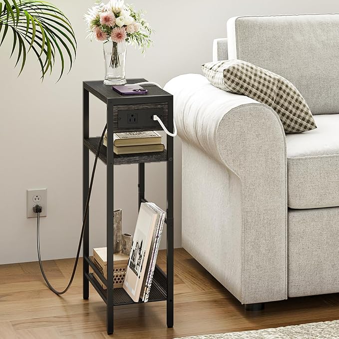 HOOBRO Small Narrow Side Table - Image 5