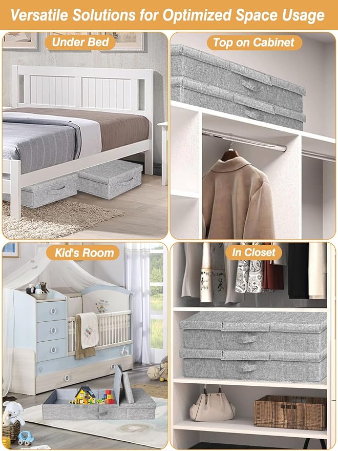 punemi 6 in Tall Under Bed Storage Containers - Image 7