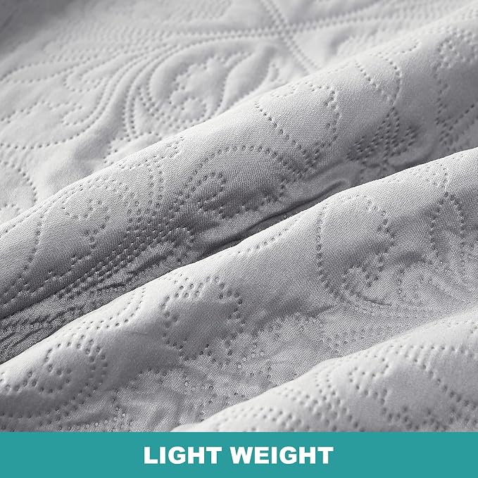 Hansleep Grey Quilt Twin Size - Image 4