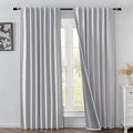IGEMAEVE Blackout Curtains for Bedroom Grommets Off-White 52" W x 108" L | by IGEMAEVE