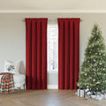 Sun Zero Oslo Theater Grade Extreme 100% Blackout Rod Pocket Curtain Panel by SunZero%E2%84%A2