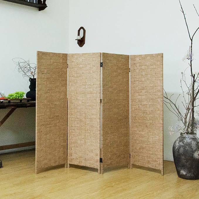 4 Panel Short Room Divider Screen - Image 3