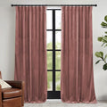 RYB HOME Velvet Curtains 102 inches Long, Extra Long High Ceiling Curtains | by RYBHOME
