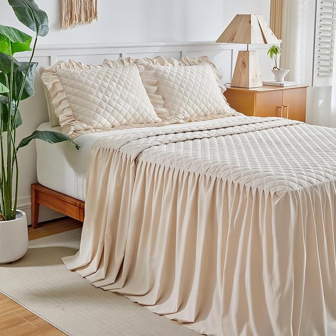 Ruffle Skirt Bedspread Set - Image 5