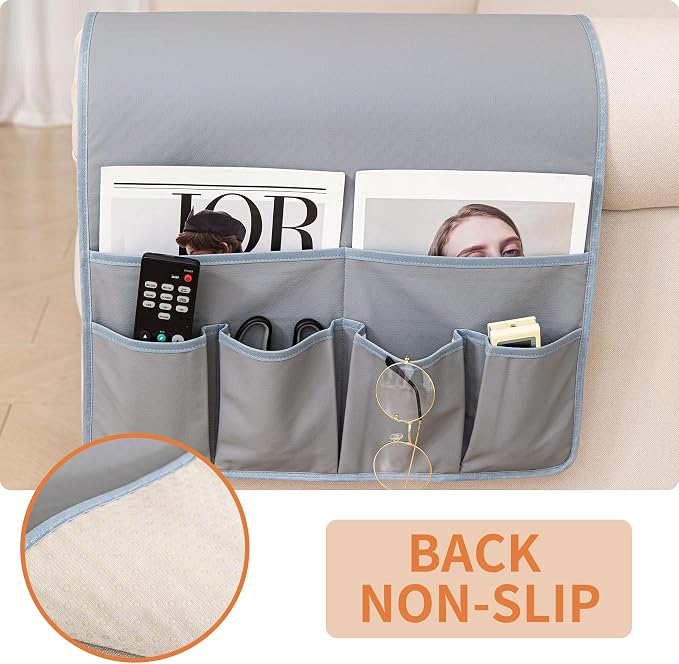 HAOMAIJIA Sofa Armrest Organizer, Remote Control Holder - Image 2