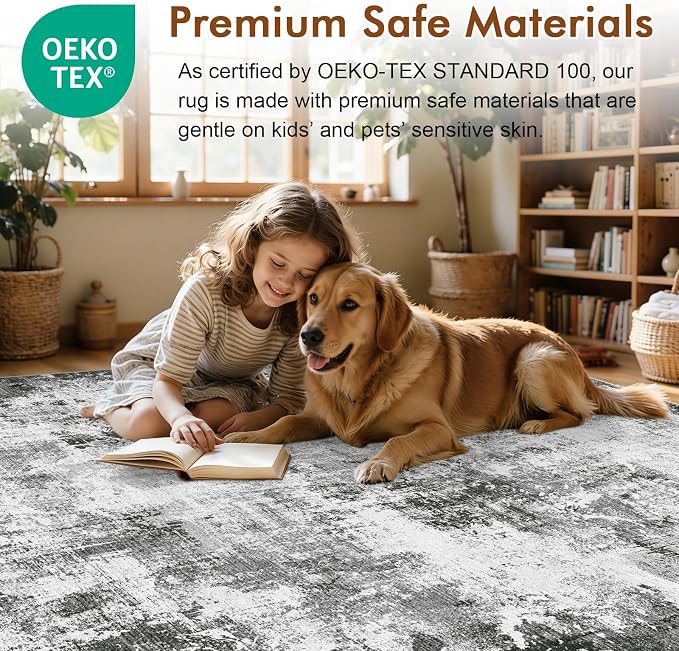 9x12 Ft Extra Large Washable Area Rugs - Image 5