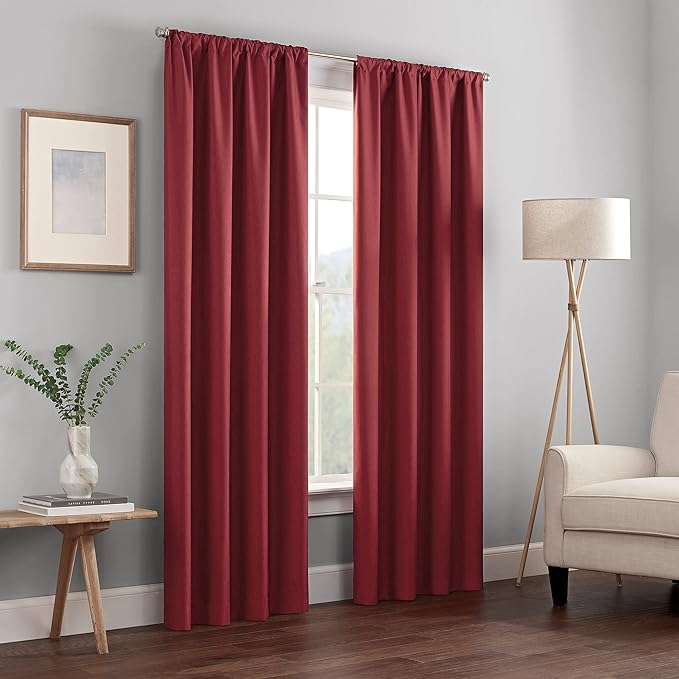 Eclipse Kendall Blackout Rod Pocket Curtain by EclipseCurtains