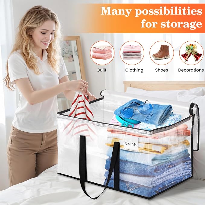 Moving Bags, Extra Large Heavy Duty Storage Bags, 10 Packs | Packing Bags - Image 5