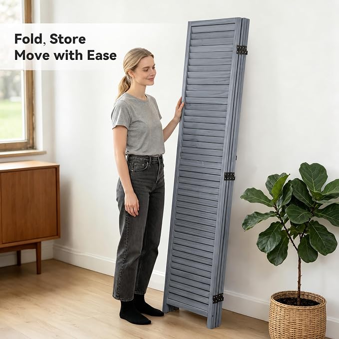 Wood Room Divider - Image 4