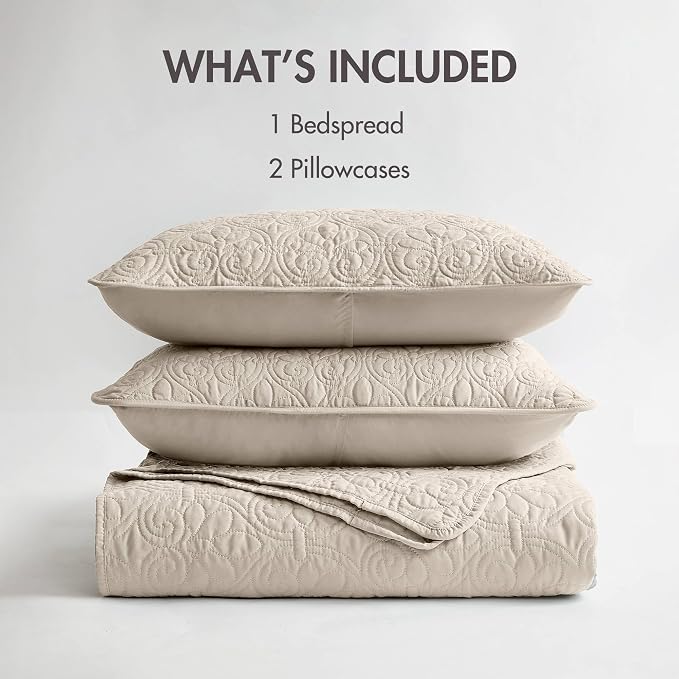 Madison Park Quebec Twin Size Quilt Bedding Set - Image 6