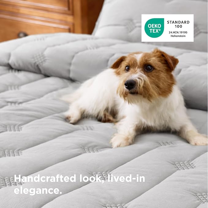 Bedsure Lightweight Comforter King Size – Extra Soft & Breathable Quilt Set - Image 3