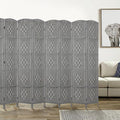 RHF Room Divider Panel, Partition Room Dividers, 8 Panel Privacy Screen by RoseHomeFashion