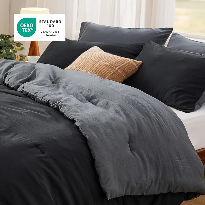 Bedsure Queen Comforter Set, 3 Pieces GentleSoft™ Bed Set, 1 Lightweight - Image 4