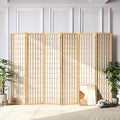 6Ft Room Divider Wall Shoji Screen, 6 Panel Folding Privacy Screen by Jostyle