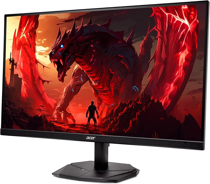 Acer Nitro 27” Gaming Monitor | WQHD 2560 x 1440 | IPS | ZeroFrame | AMD FreeSync Premium | 320Hz Refresh Rate | Up to 0.5ms | DCI-P3 90% | 1 x Display Port 1.4 & 2 x HDMI 2.1 | KG271U F3bmiipx