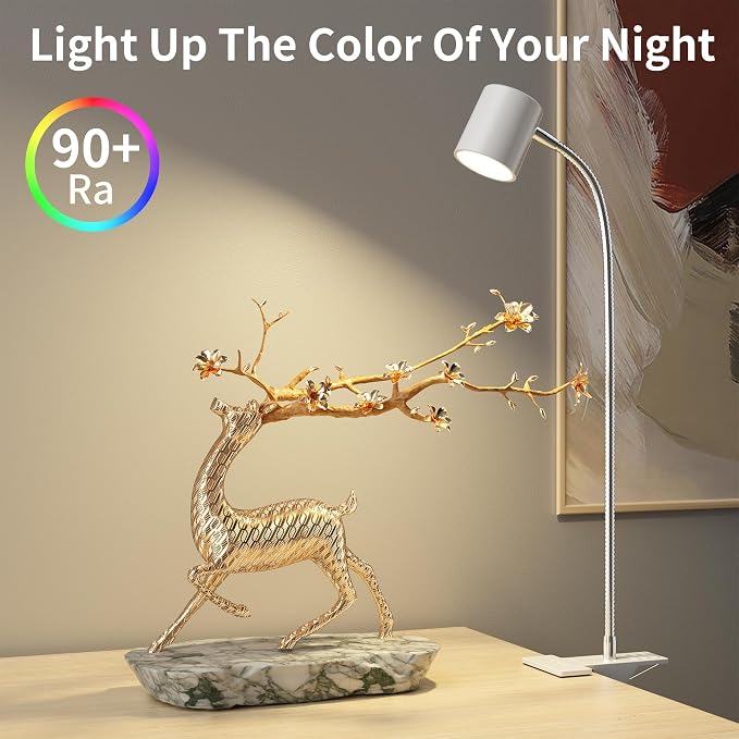 Dott Arts Desk Lamp, USB Clip On Light - Image 7