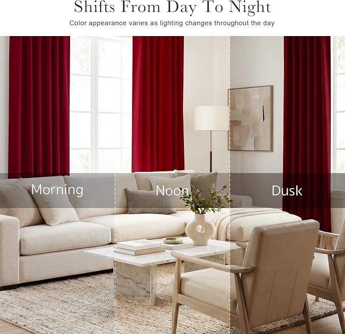 PONY DANCE Blackout Curtains for Bedroom - Image 7