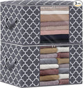 Storage Bags 100L 2Pack Clothes Organization and Storage Containers | Large by WiseLife