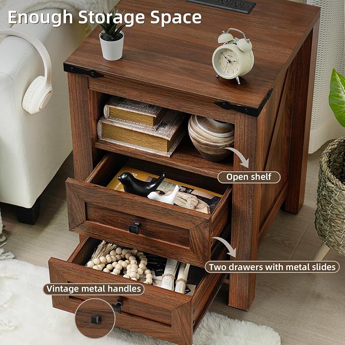 Joaxswe Nightstands Set of 2 - Image 6