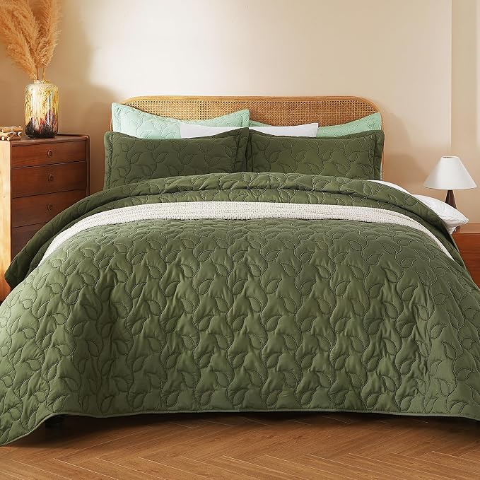 EVENHUG Quilt King Size Bedding Set - Image 2