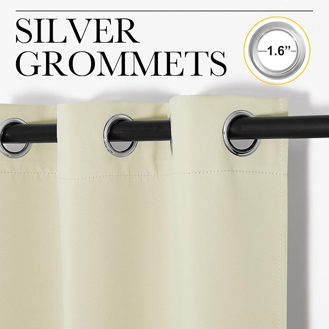 NICETOWN Room Separating Divider, Room Divider Curtain Screen Partition - Image 3
