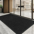 4ft x 30ft Front Door Mat Indoor Outdoor Entrance, Commercial Heavy Duty Entryway Matt, Non-Slip Rubber Backing Low Profile Doormat, Waterproof Dirt Trapper Welcome Mat for High Traffic Area
