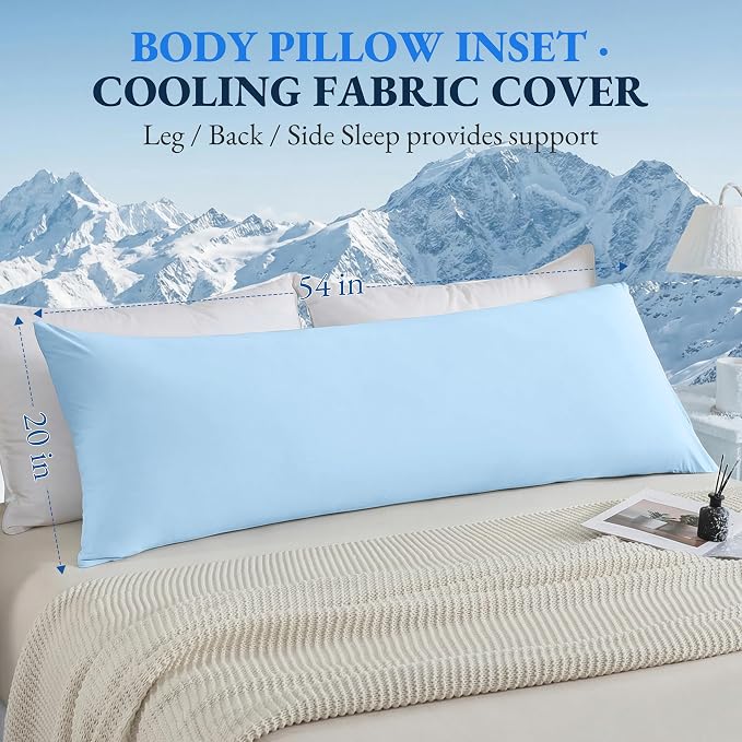 ELNIDO QUEEN Cooling Body Pillow Insert - Image 2