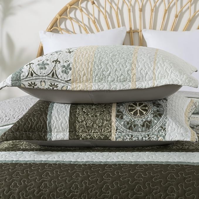 Etwel Lightweight Queen Size Quilt Set - Image 7