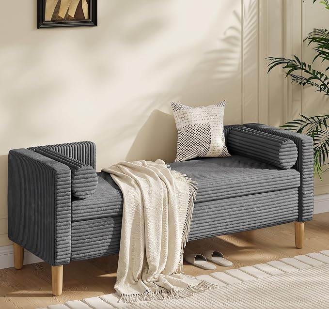 Storage Bench, End of Bed Bench by YourBeautifulSpace